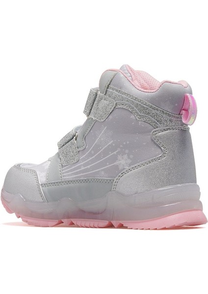 Snowy Kız Çocuk Waterproff Outdoor Işıklı Bot 25K BUCK3034 Gri modelleri