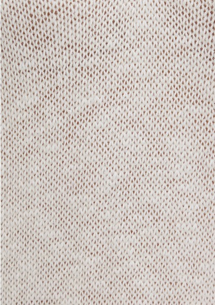 Kol Detaylı Bej Triko Polo 1710834-91338