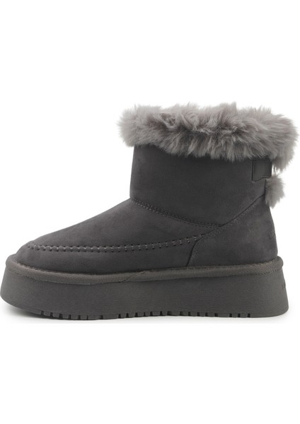 Pulına 5pr Grı Kadın Kar Botu modelleri