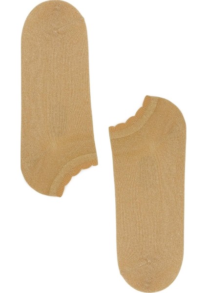 Kadın Shine Patik Çorap Gold modelleri