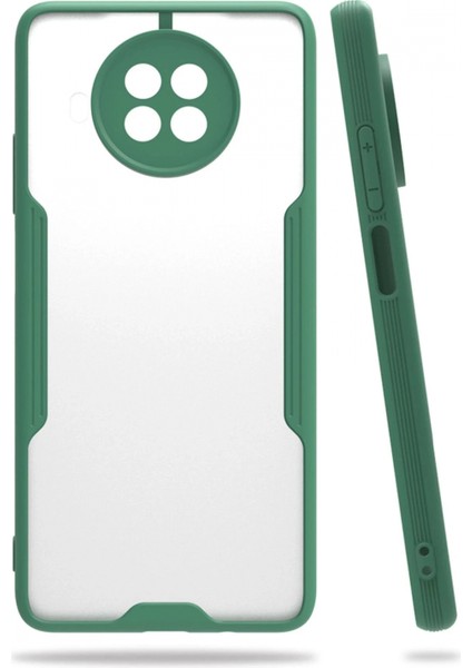 Xiaomi Mi 10T Lite Kılıf Platin Silikon - Yeşil (K95)