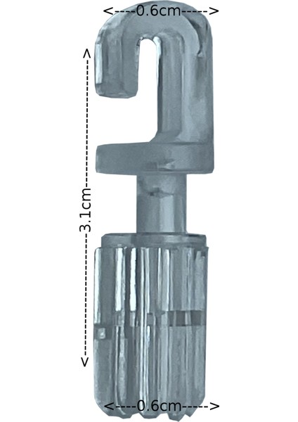 Dikey Perde Vagon Kancalı Mandal modelleri