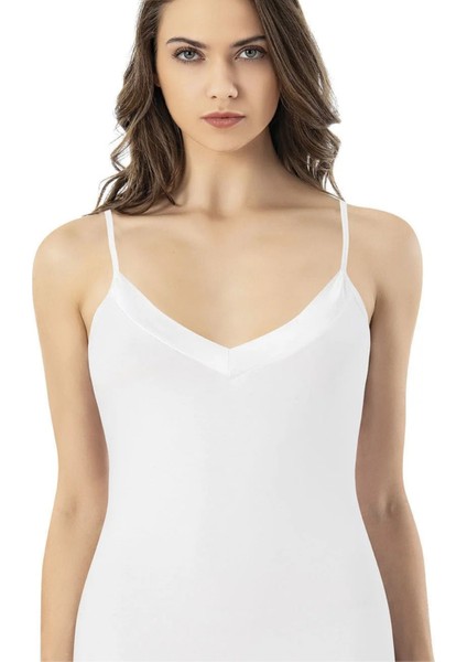 Kadın Giyim Pamuklu & Modal V Yaka 3 Adet Ip Askılı Atlet LL.K66.O08.001 fiyatları