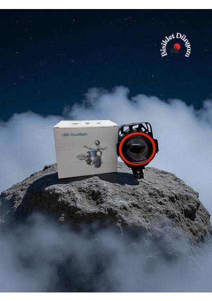 Onvo 012 Mercekli Ön Far Elektrikli Scooter 36V / 48V Uyumlu