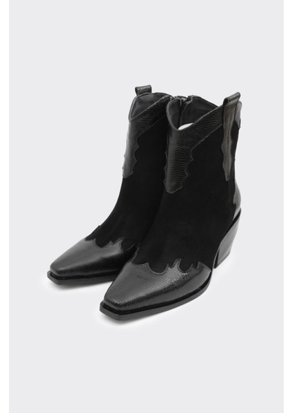 Hakiki Deri Fermuarlı Kadın Bot fiyatları