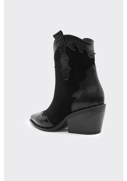 Hakiki Deri Fermuarlı Kadın Bot modelleri