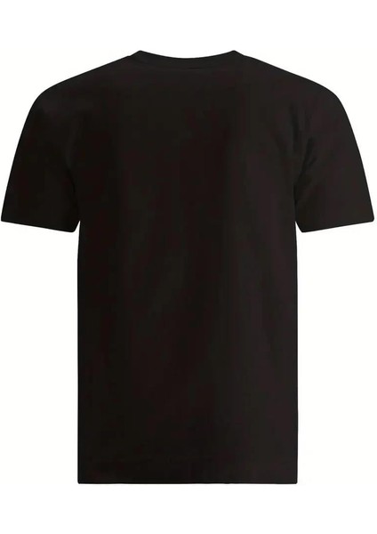 20/1 Penye Compack Spaceballs Erkek Baskılı Oversize Bisiklet Yaka Kısa Kol Yazlık T-Shirt - Siyah fiyatları