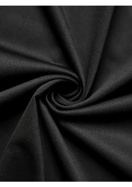 Benzersiz Sırt Baskılı Erkek Sokak Stili Bol Tişört - Nefes Alabilir Polyester, Makinede Yıkanabilir - Siyah modelleri