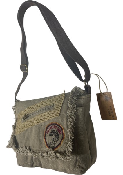 Vintage Küçük Salaş Günlük Çapraz Postacı Çantası S Boy 26 cm x 20 cm fırsatları