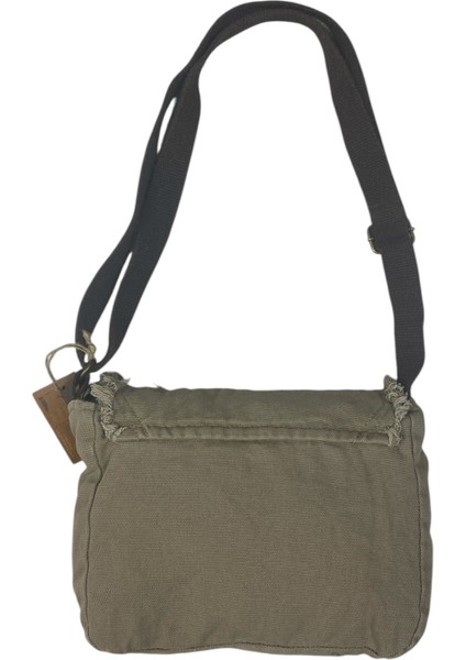 Vintage Küçük Salaş Günlük Çapraz Postacı Çantası S Boy 26 cm x 20 cm