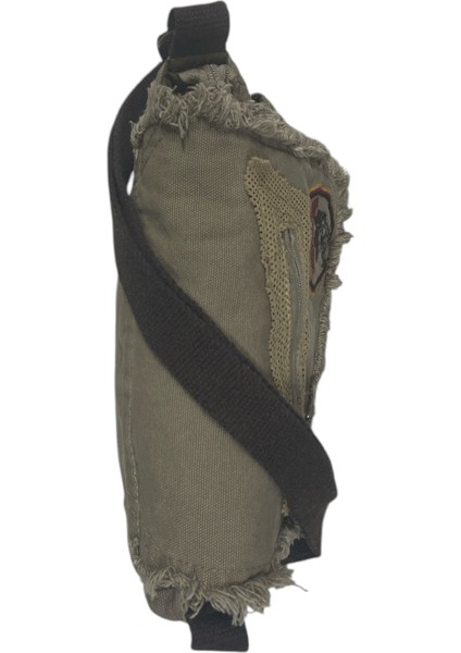 Vintage Küçük Salaş Günlük Çapraz Postacı Çantası S Boy 26 cm x 20 cm