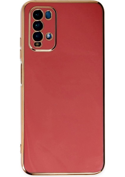 Xiaomi Redmi 9t Kılıf Volet Silikon - Kırmızı (K95) fiyatları