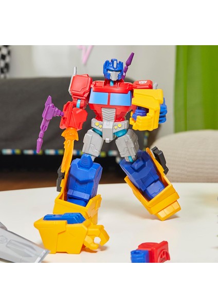 Mixmashers Deluxe Fi̇gür Optimus Prime