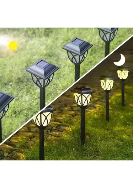 6’lı Solar Bahçe Aydınlatması Gün Işığı fırsatları