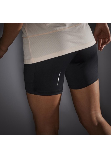 Cross Run Short Tight Kadın Siyah Koşu Taytı