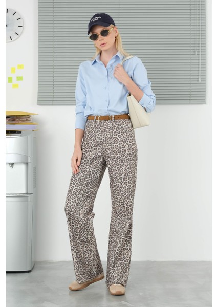 Leopar Desenli Jean