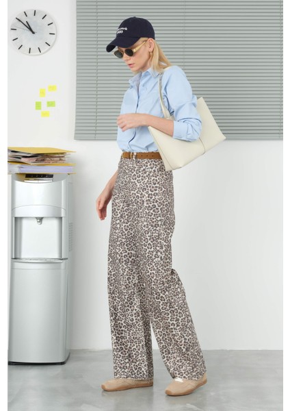 Leopar Desenli Jean
