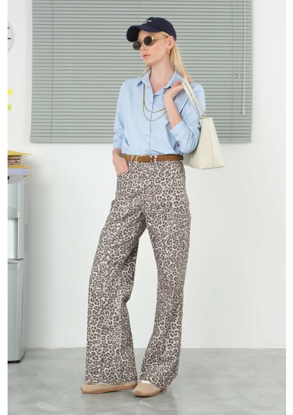 Leopar Desenli Jean