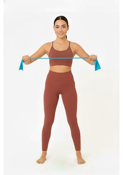 Pilates Egzersiz Çemberi, 120X15CM Pilates Lastiği Bandı, Atlama Ipi 3 Lü Plates Seti indirimleri