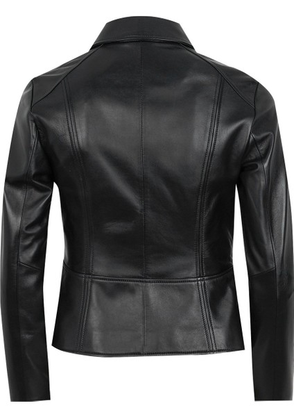 Kadın Siyah Fit Deri Ceket fiyatları
