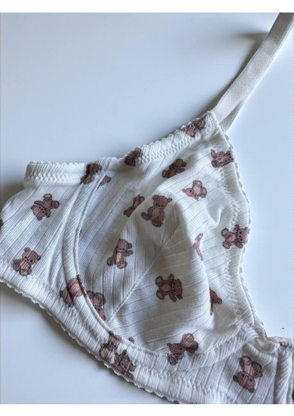 Beyaz Teddy Pamuklu Balenli Takım modelleri