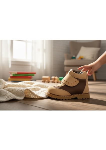 Hakiki Deri Ortopedik Kahverengi Tek Cırt Bot fiyatları