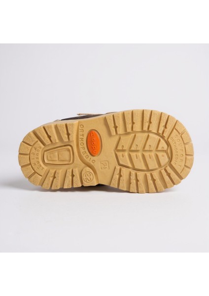 Hakiki Deri Ortopedik Kahverengi Tek Cırt Bot indirimleri