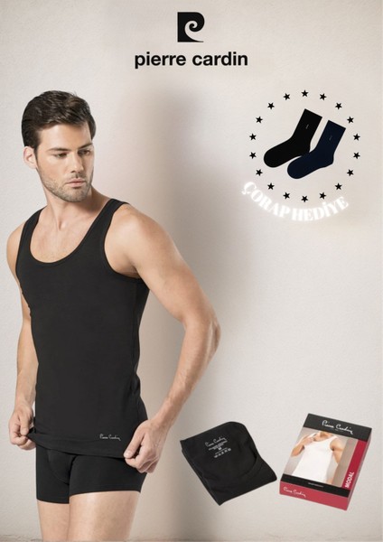 Erkek Giyim Iki Adet Kutulu Modal Atlet L1.PC.305.12.02