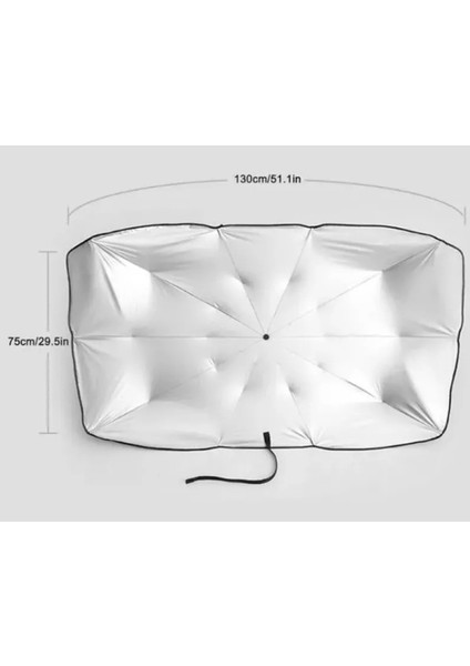 Katlanabilir Araba Ön Cam Güneşliği Şemsiye (4915) Go-53-vice/(1395) fiyatları
