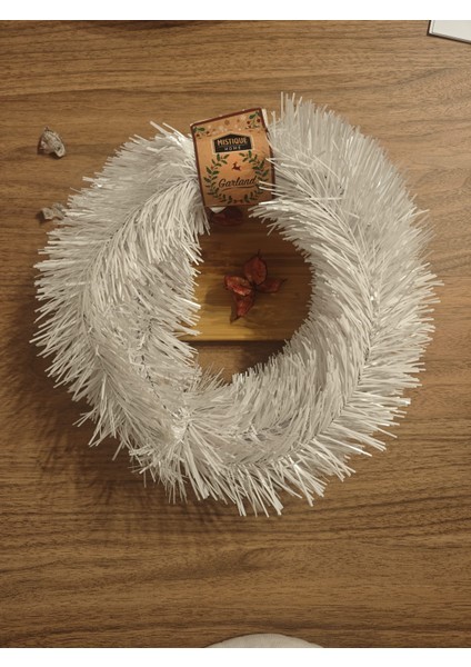 Yılbaşı Ağaç Süsü Beyaz