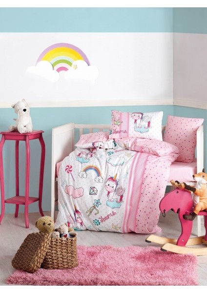 Bebek Nevresim Takımı Unicorn