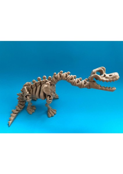 Hareketli Brachiosaurus Iskeleti Büyük Boy indirimleri