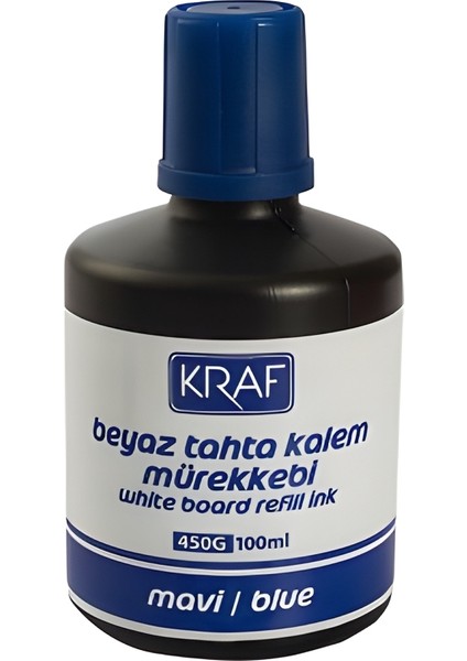 Tahta Kalemi Mürekkebi, 450G Modeli, 100 Ml, Mavi