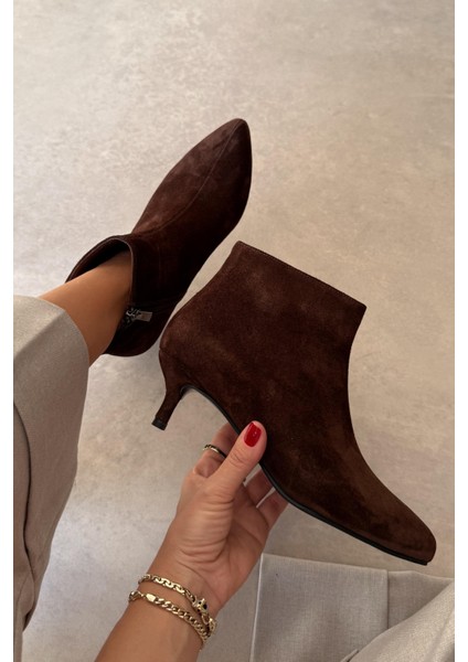 City Kahverengi Hakiki Deri Bot modelleri