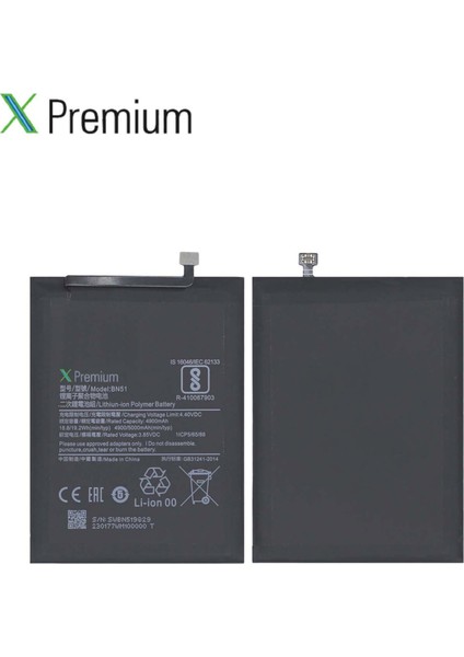Xpremium Xiaomi Redmi 8 Uyumlu Batarya Pil Süper Yüksek Kalite 5000 Mah BN51 fırsatları