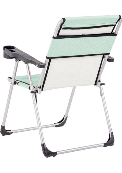 Katlanabilir Piknik ve Kamp Sandalyesi - Bardaklıklı - Rock - Su Yeşili (A-03)- 140KG Taşıma fiyatları