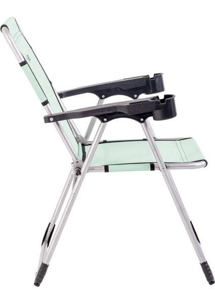 Katlanabilir Piknik ve Kamp Sandalyesi - Bardaklıklı - Rock - Su Yeşili (A-03)- 140KG Taşıma modelleri