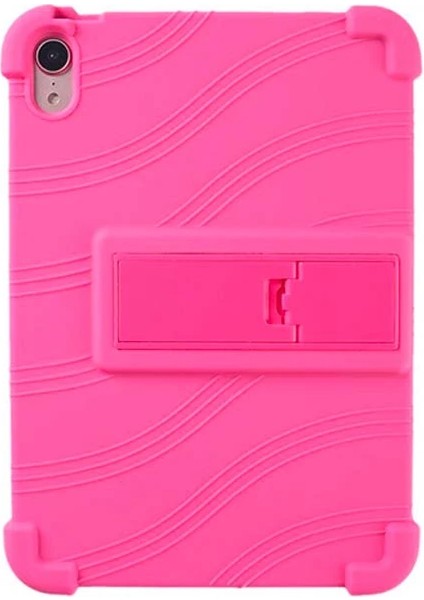 Ally iPad Mini 6 (2021) ve Mini 7 (2024) Kılıf Standlı Silikon Tablet KILIFI-(1903) modelleri