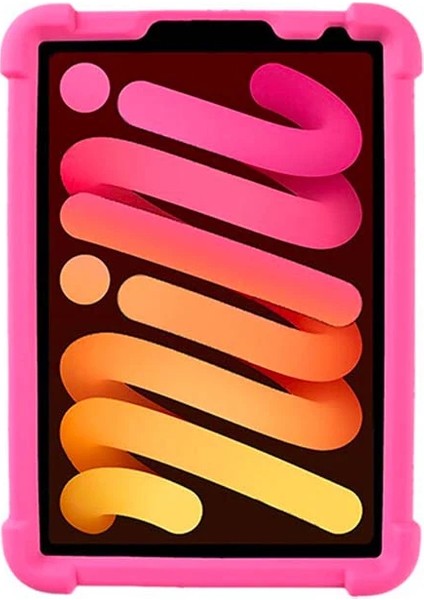 Ally iPad Mini 6 (2021) ve Mini 7 (2024) Kılıf Standlı Silikon Tablet KILIFI-(1903) fırsatları