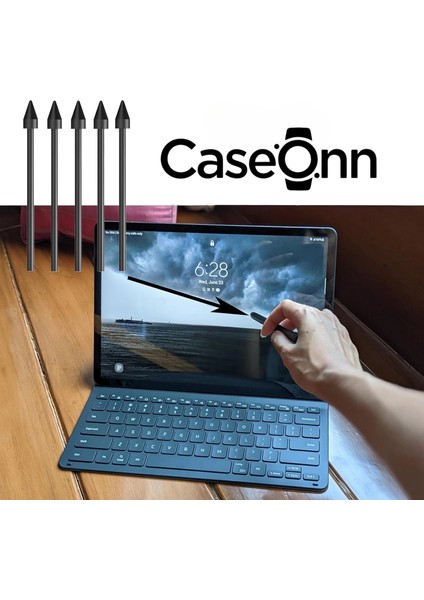 Caseonn Samsung Galaxy Note 10 Kalem Ucu 5 Adet Beyaz modelleri