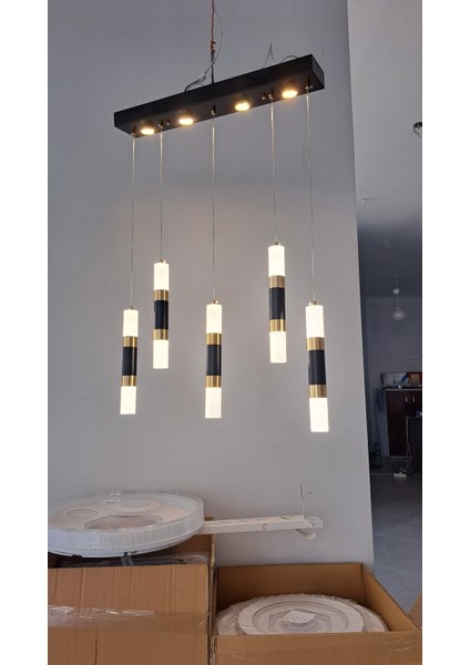 Üç Renk Kumandalı LED Sarkıt Avize modelleri