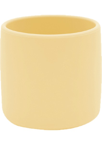Silikon Mini Bardak Mellow Yellow