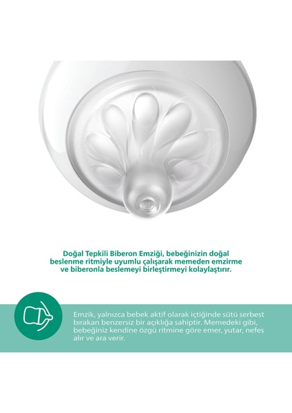 Doğal Tepkili Natural Response Cam Biberon 120 ml 0+ Ay fiyatları