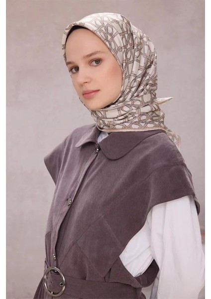 Saf Ipek Eşarp 4214D (T)-87