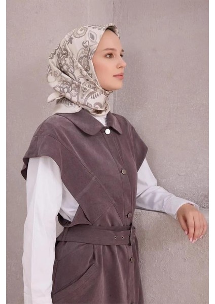 Saf Ipek Eşarp 4207D (T)-86