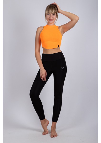 Sıfır Kollu Büstiyer Kısa Penye Crop T-Shirt fiyatları