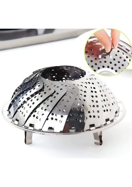 Paslanmaz Çelik Buharda Pişirme Sepeti modelleri