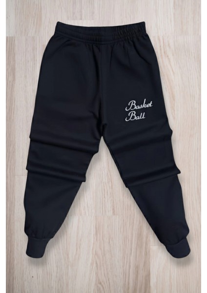 Basketball Yazı Desenli Sarı Renk Erkek Çocuk Eşofman Takımı indirimleri