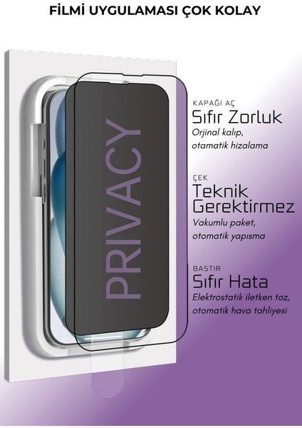 GL79-008 iPhone 11 Otomatik Hizalanan Hayalet Ekran Cam Koruyucu (2 Adet) indirimleri