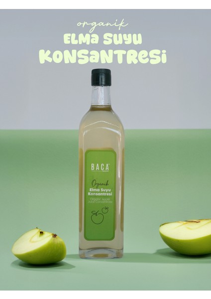 Organik Elma Suyu Konsantresi